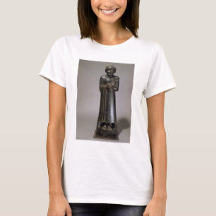 Statue of Gudea, Prince of Lagash, Neo-Sumerian, f T-Shirt
