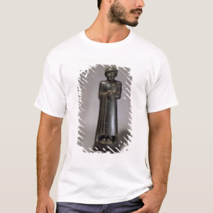 Statue of Gudea, Prince of Lagash, Neo-Sumerian, f T-Shirt