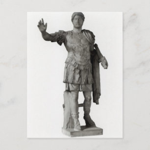 Statue of Hadrian  (marble Postcard