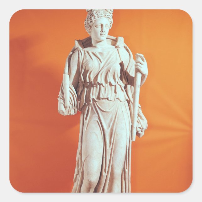 Statue of Hecate Square Sticker (Front)