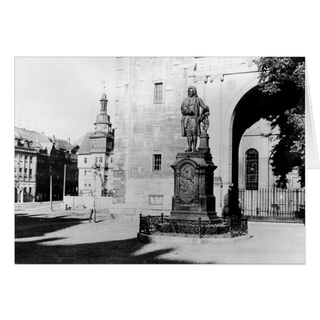 Statue of Johann Sebastian Bach (Front Horizontal)