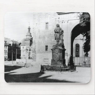 Statue of Johann Sebastian Bach Mouse Pad