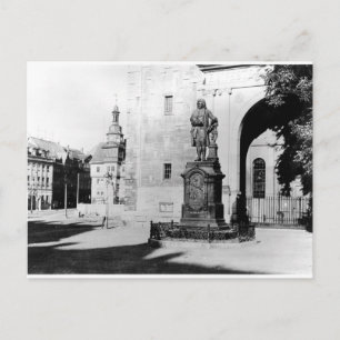 Statue of Johann Sebastian Bach Postcard