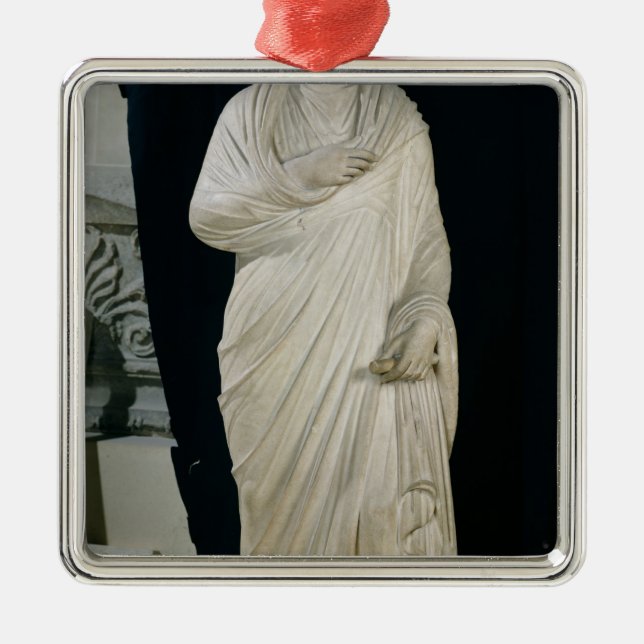 Statue of Julian the Apostate Metal Tree Decoration (Front)