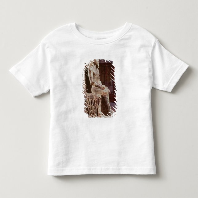 Statue of Khafre  enthroned Toddler T-Shirt (Front)