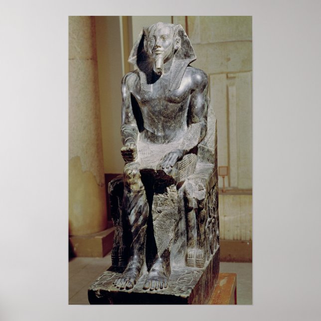 Statue of Khafre Poster (Front)