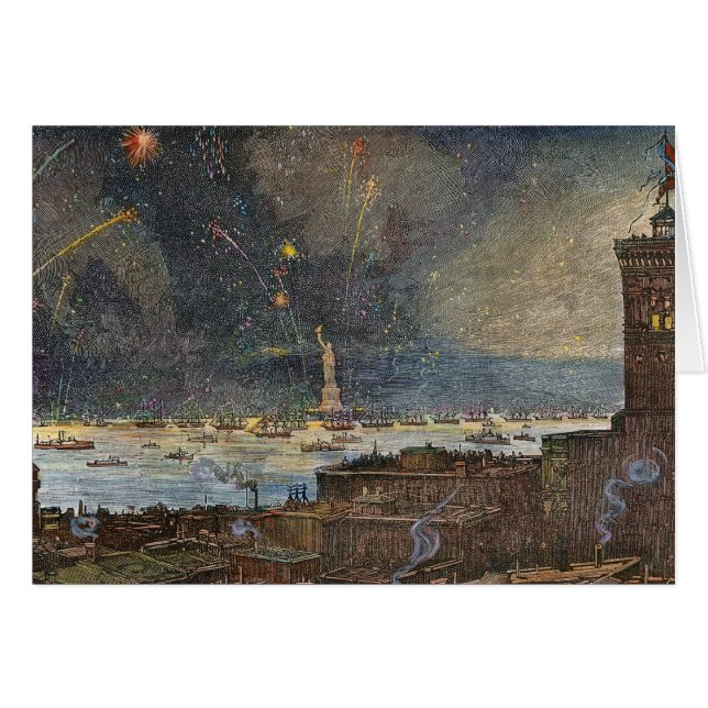 STATUE OF LIBERTY, 1886 (Front Horizontal)