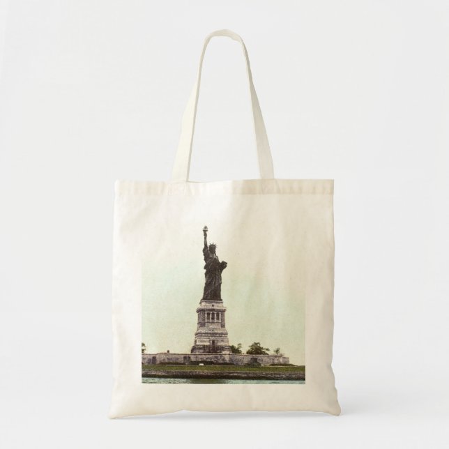 Statue Of Liberty, 1900 Tote Bag (Front)