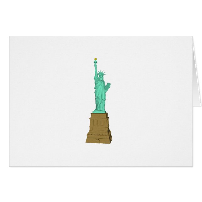 Statue of Liberty: 3D Model: (Front Horizontal)