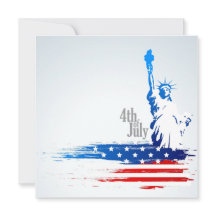 Statue of Liberty 4th of July Invitation
