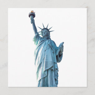 Statue of liberty advice card