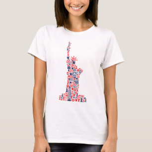 Statue of Liberty, All American, Icons T-Shirt