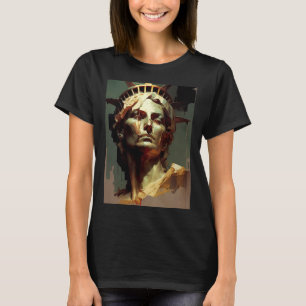 Statue Of Liberty  Artistic Rendering  Lady Libert T-Shirt
