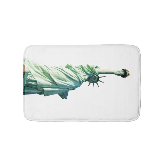 Statue of liberty   bath mat (Front)