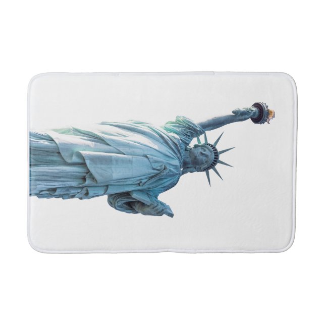 Statue of liberty   bath mat (Front)