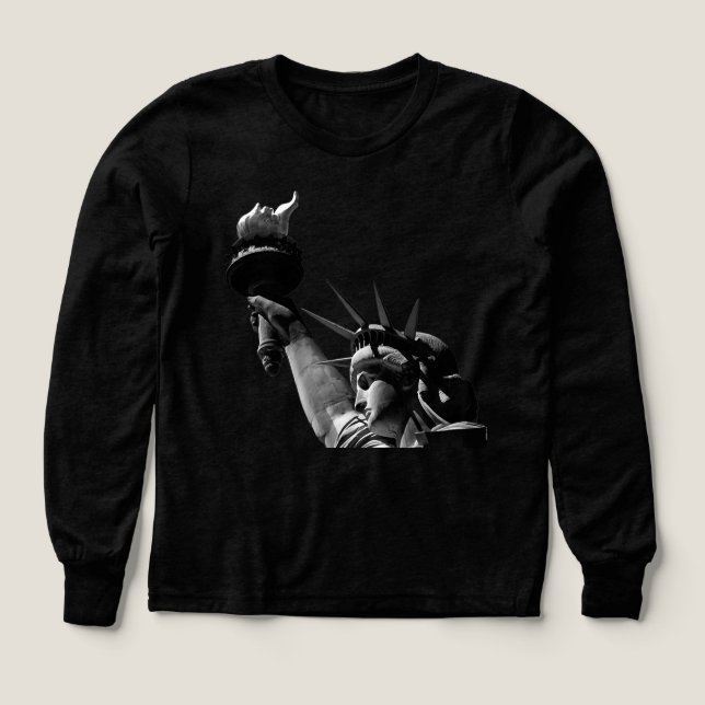 Statue of Liberty Black & White (Design Front)