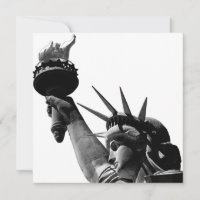 Statue of Liberty Black & White
