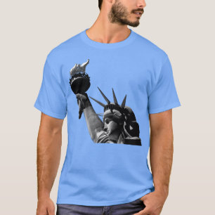 Statue of Liberty Black & White T-Shirt