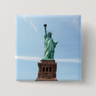 Statue of Liberty Button