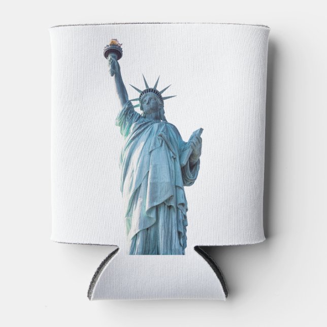 Statue of liberty   can cooler (Front)