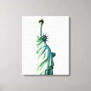 Statue of liberty canvas print
