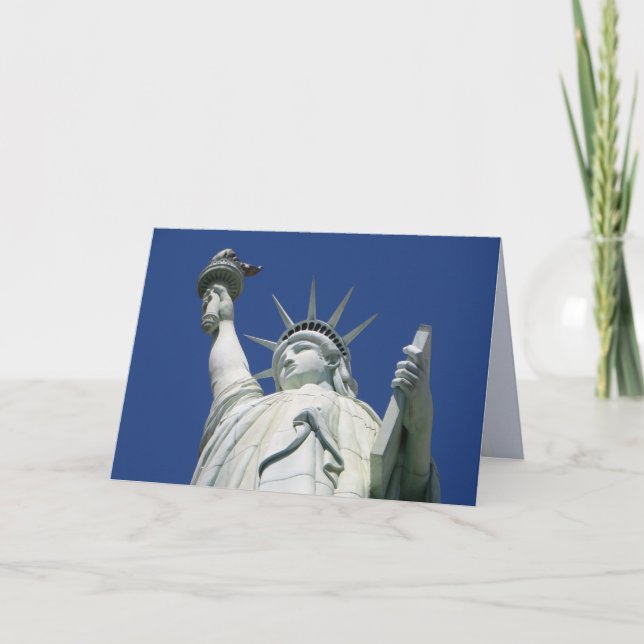 Statue of Liberty Card (Front)