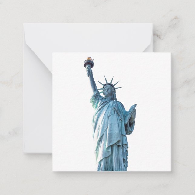 Statue of liberty card (Front)