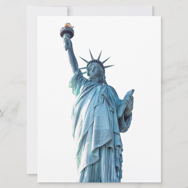 Statue of liberty   card (Front)
