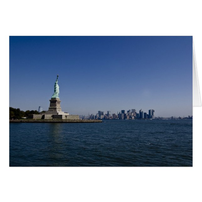 statue of liberty card (Front Horizontal)