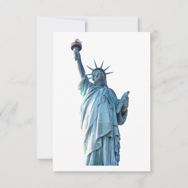 Statue of liberty   card (Front)
