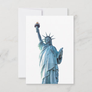 Statue of liberty card
