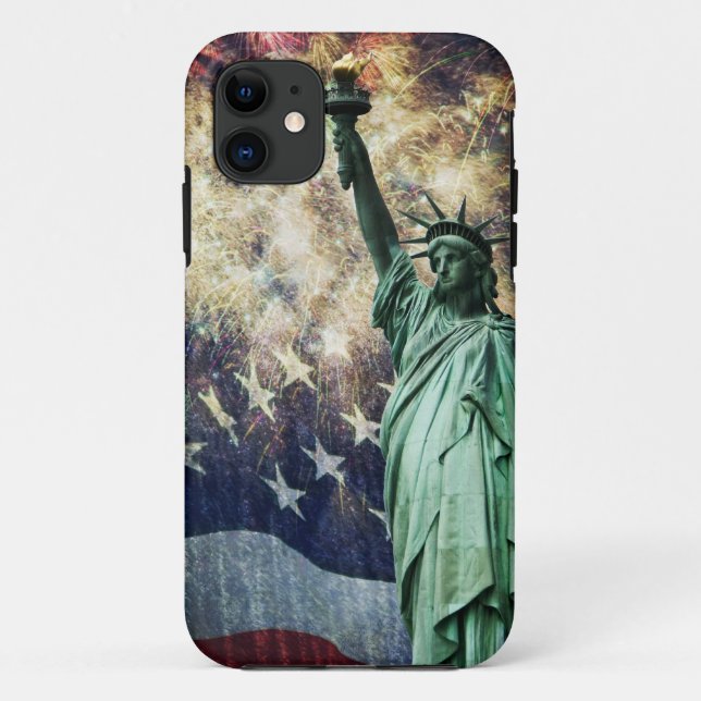 Statue of Liberty Case-Mate iPhone Case (Back)