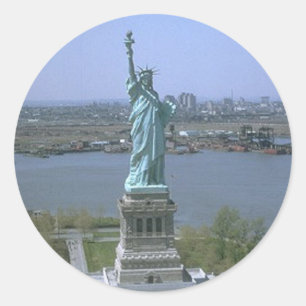 Statue of Liberty Classic Round Sticker