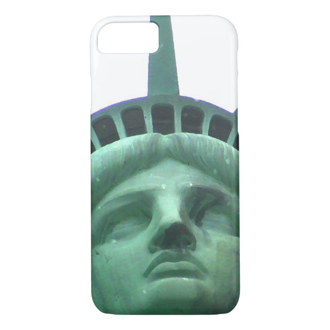 Statue of Liberty Close Up iPhone 7 Case (Back)