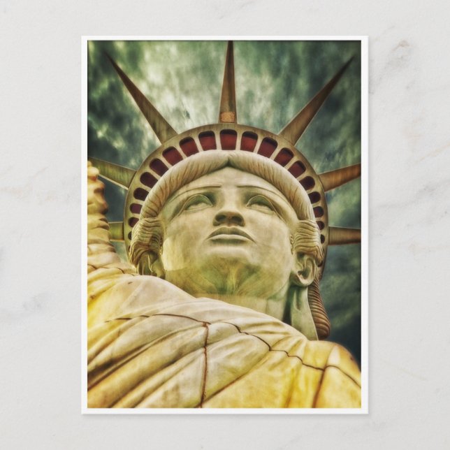 Statue of Liberty Close Up Postcard (Front)