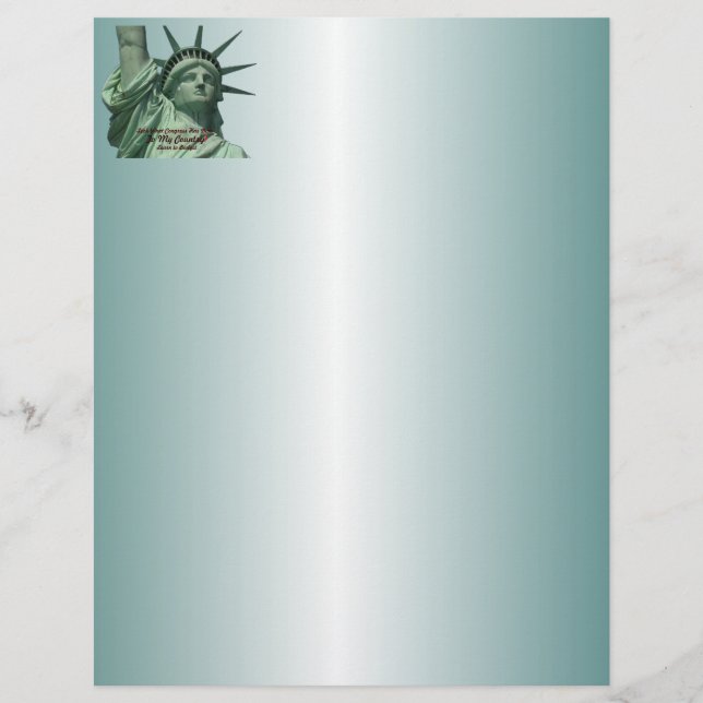 Statue of Liberty Crying (Front)