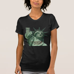 Statue of Liberty Crying T-Shirt
