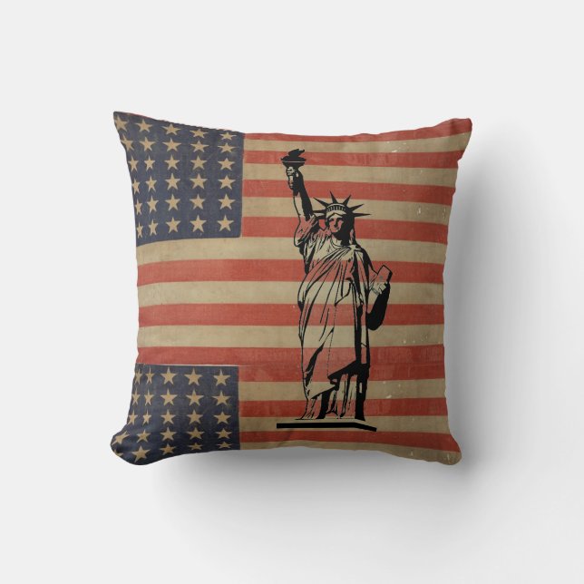 Statue of Liberty Cushion (Front)