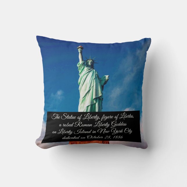 Statue of Liberty Cushion (Front)