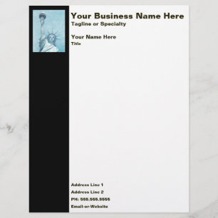 statue of liberty custom letterhead