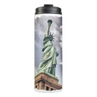Statue of Liberty custom name tumbler