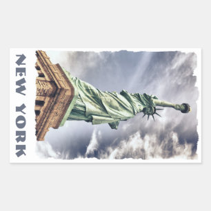 Statue of Liberty custom text stickers