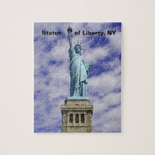 Statue of Liberty, Ellis Island, New York Puzzle (Vertical)