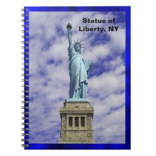 Statue of Liberty, Ellis Island, New York Spiral Notebook