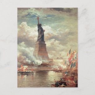 Statue Of Liberty Enlightening the World Postcard