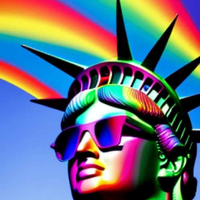 Statue of Liberty Face T-Shirt  (Creator Uploaded)