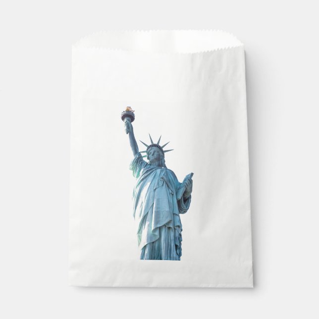 Statue of liberty   favour bags (Front)