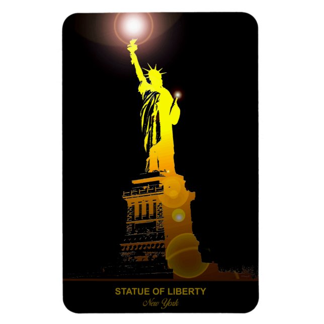 Statue of Liberty Flexible Magnet (Vertical)