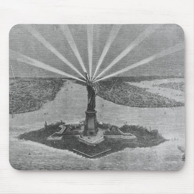 Statue of Liberty, from 'The Graphic' Mouse Pad (Front)