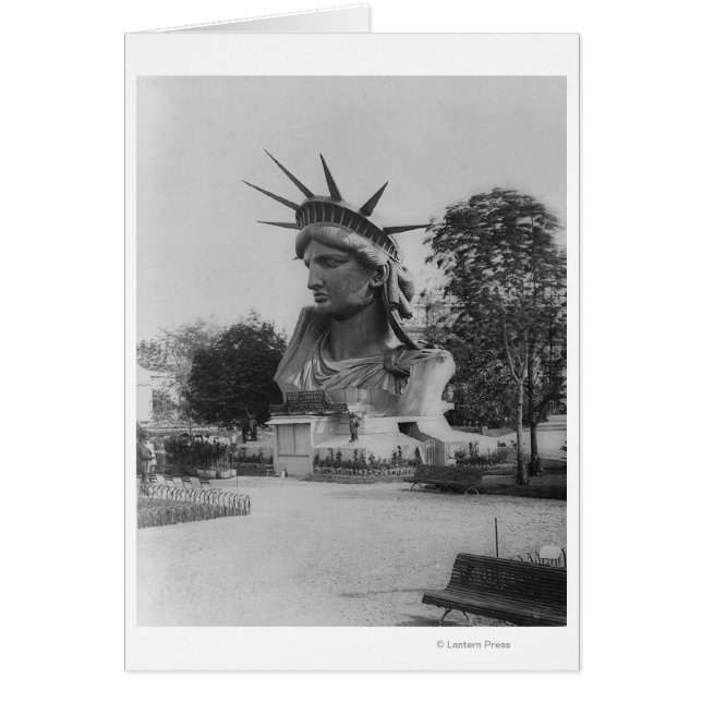 Statue of Liberty Head - Paris Park (Front)